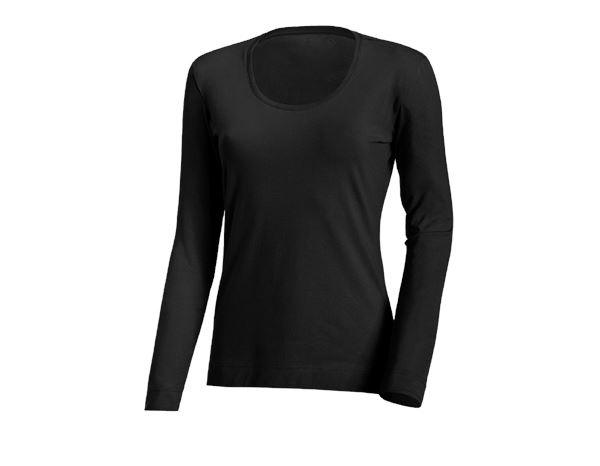 Long Sleeve Cotton Stretch