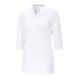 Polo 3/4-Sleeve Cotton Stretch