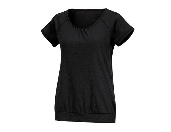 T-shirt Cotton Slub, Ladies'