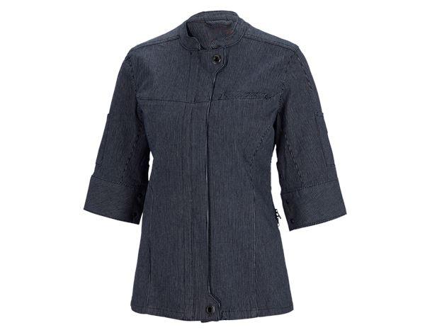 Work Jacket 3/4-Sleeve Stripe